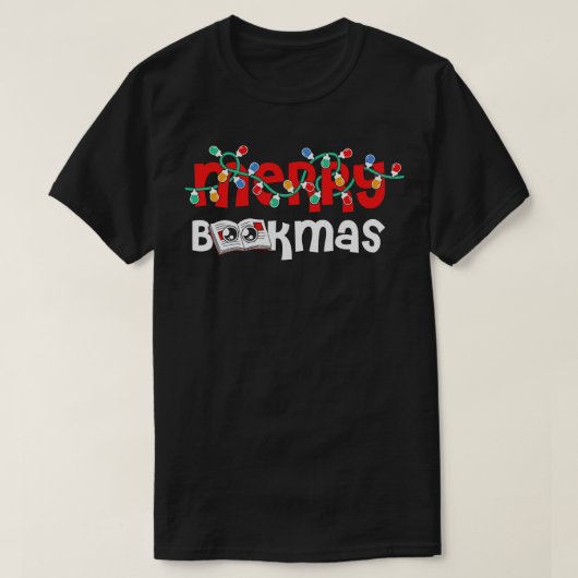 Merry bookmas 10 T-Shirt (Design vorne)