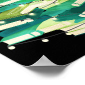 Merry Bookmas Books Pine Tree Fun Lesen Lover Ch Poster (Ecke)