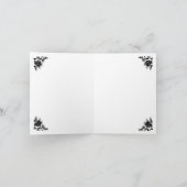 Merry Bookmas Feiertagskarte (Innenseite)