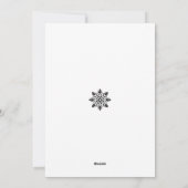 Merry Bookmas Feiertagskarte (Rückseite)