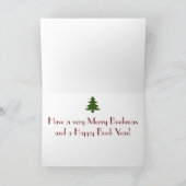 Merry Bookmas Feiertagskarte (Innenseite)