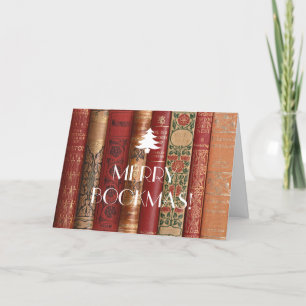 Merry Bookmas Feiertagskarte