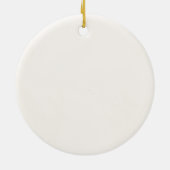 Merry Bookmas Keramik Ornament (Hinten)