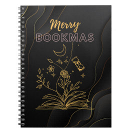 Merry Bookmas - Liebhaber des Weihnachtsbuchs Notizblock