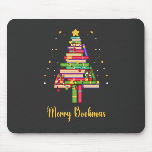 Merry Bookmas Mousepad (Vorne)