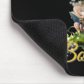 Merry Bookmas' Victorian Christmas Mice Bibliophil Mousepad (Ecke)