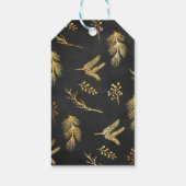 Merry Botanicals Custom Holiday Gift Tag Geschenkanhänger (Rückseite)