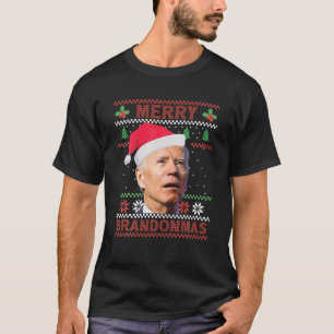 Merry Brandonmas Brandon Anti Biden Ugly Weihnacht T-Shirt