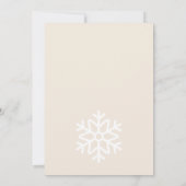 Merry & Bride Christmas Bachelorette Party Einladung (Rückseite)