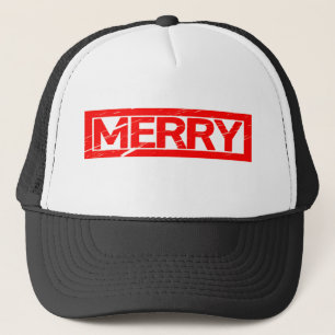 Merry Briefmarke Truckerkappe