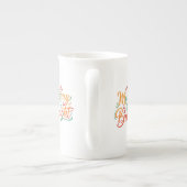 Merry & Bright Bone China Tasse Collection (Rückseite)