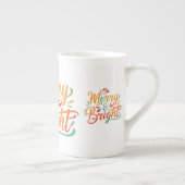 Merry & Bright Bone China Tasse Collection (Rechts)