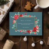 Merry Bright Botanisches Foto Weihnachten