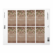 Merry + Bright Brick String Light Brick Weihnachte (Vorne)