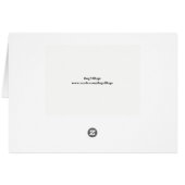 Merry Bright Cavalier King Charles Spaniel Holiday (Rückseite Horizontal)