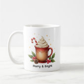 Merry & Bright Christmas Coffee Kaffeetasse (Links)