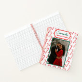 Merry & Bright Christmas Foto Notizblock (Innenseite)