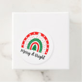 Merry & Bright Christmas Geschenkanhänger (Beispiel)