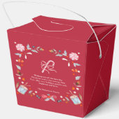 Merry & Bright Christmas Geschenkschachtel (Rückseite)