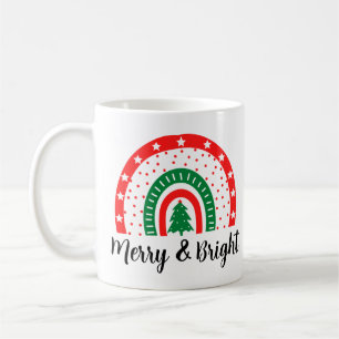 Merry & Bright Christmas Kaffeetasse