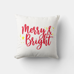 Merry & Bright Christmas Kissen