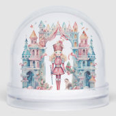 Merry & Bright & Christmas Nutcracker Schneekugeln (Vorderseite)