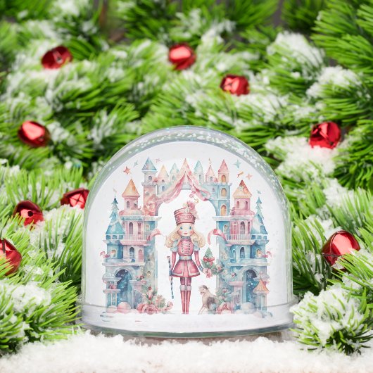 Merry & Bright & Christmas Nutcracker Schneekugeln (Weihnachten)