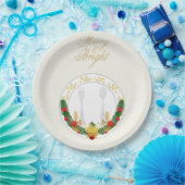 Merry & Bright Christmas Pappteller (Party)