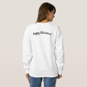 Merry & Bright Christmas Penguin Sweatshirt (Schwarz voll)