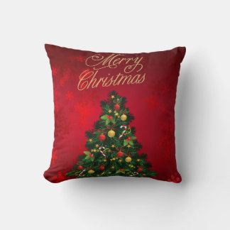 Merry & Bright Christmas Pillow Kissen