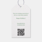 Merry & Bright Christmas Pop By Geschenkanhänger (Rückseite)