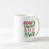 Merry & Bright Christmas Quotes Kaffeetasse (VorderseiteRechts)
