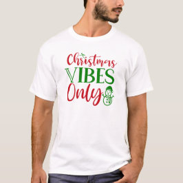 Merry & Bright Christmas Quotes T-Shirt