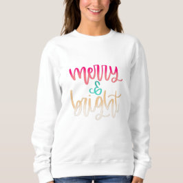 Merry & Bright Christmas Sweatshirt
