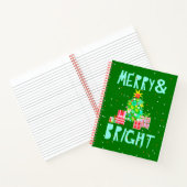 Merry & Bright Christmas Tree Notizblock (Innenseite)