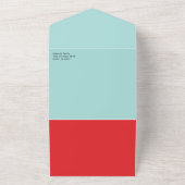 Merry & Bright Christmas Tri-Fold Cards All In One Einladung (Außenbereich)