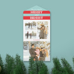 Merry & Bright Christmas Tri-Fold Cards All In One Einladung<br><div class="desc">Ein klassisches Kartendesign unter den vielen Urlaubskarten von Origami Prints.</div>