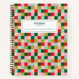 Merry & Bright Color Blocks Notizblock