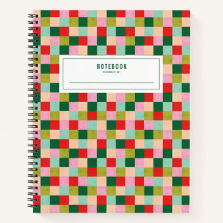 Merry & Bright Color Blocks Notizblock