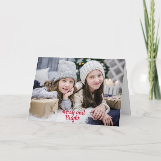 Merry & Bright Country Weihnachten 2 Foto Urlaub (Vorderseite)