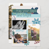 Merry & Bright Custom Foto Collection Weihnachten (Vorne/Hinten)