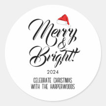 Merry & Bright | Einfache elegante Weihnachtsfamil