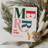 Merry & Bright farbenfrohe Retro Weihnachten