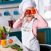 Merry & Bright farbenfroher Weihnachtsbaum Kinderschürze