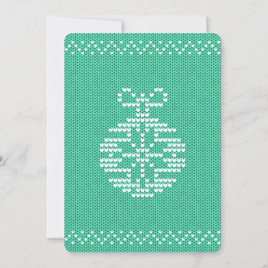 Merry-Bright-Feier Einladung (Rückseite)