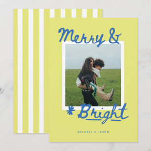 Merry & Bright Feiertagskarte