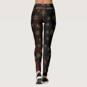 Merry & Bright Festivals Black Leggings (Rückseite)