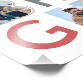 Merry & Bright Foto Collage Design (Ecke)