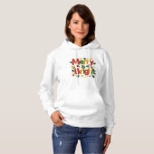 Merry & Bright Frauenpullover Hoodie (Vorne ganz)