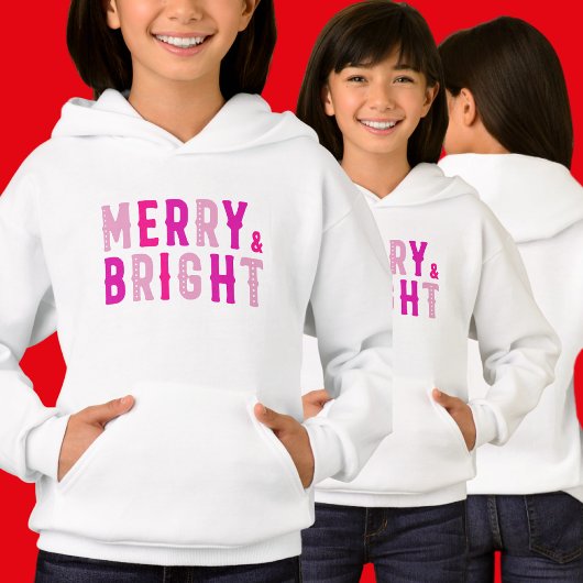 Merry & Bright, Frohe Weihnachten Hoodie